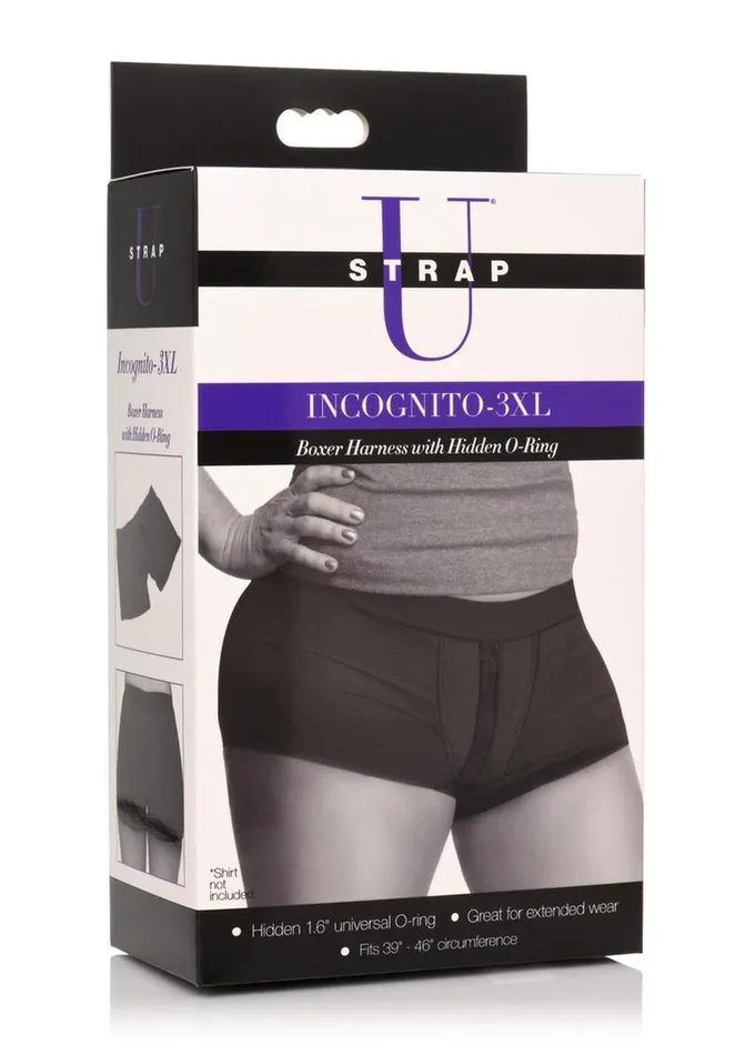 STRAP U Female Sex Toys Strap U Incognito Boxer Harness with Hidden ORing