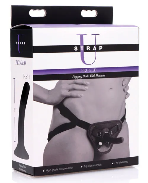 Strap U Pegged Pegging Dildo wHarness Xr LLC Female Sex Toys