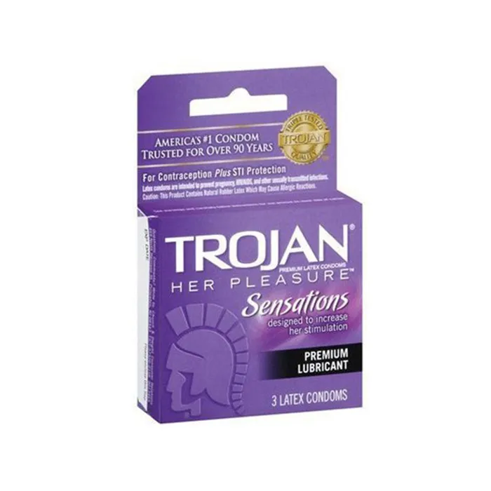 Trojan Female Sex Toys Trojan Her Pleasure 3pk