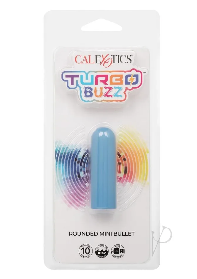 Turbo Buzz Female Sex Toys Turbo Buzz Rechargeable Rounded Mini Bullet