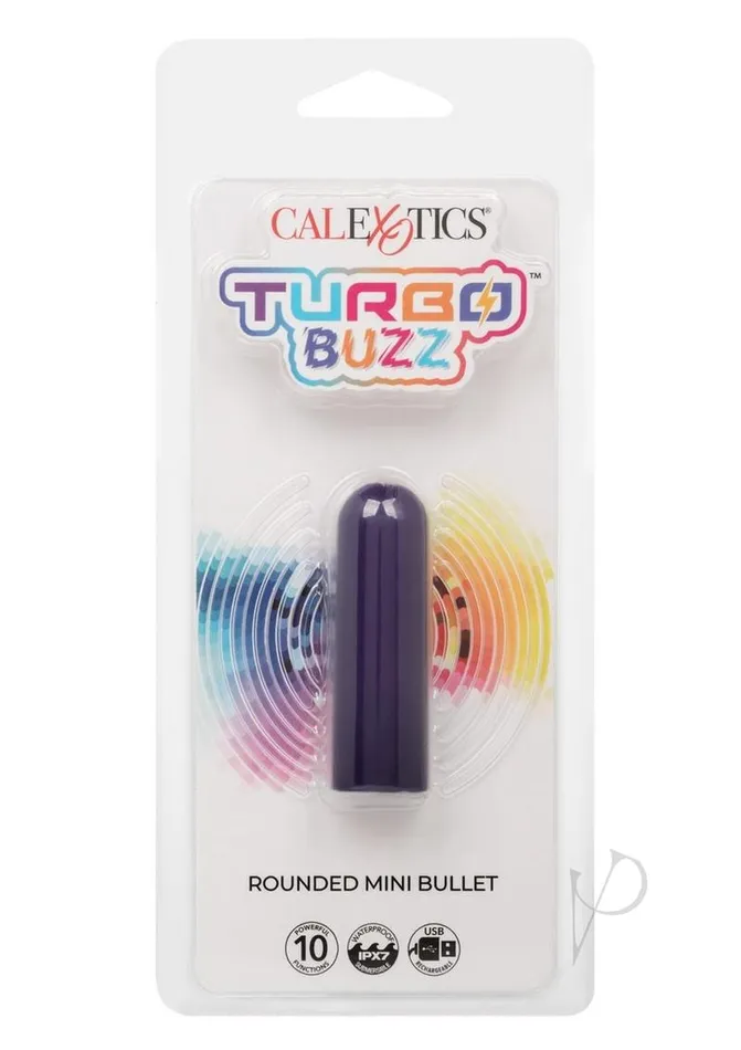 Turbo Buzz Female Sex Toys Turbo Buzz Rechargeable Rounded Mini Bullet