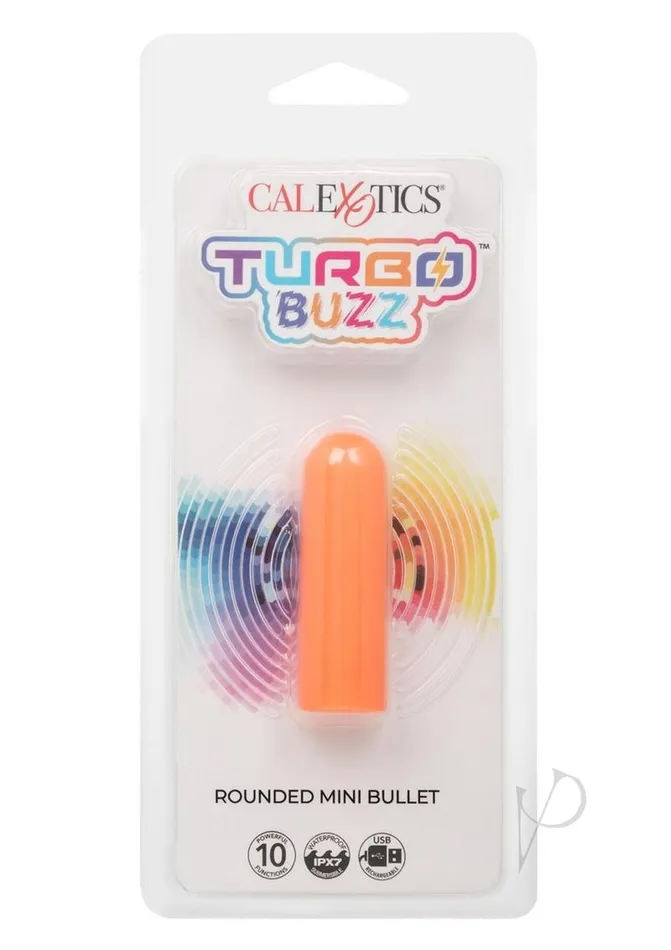 Turbo Buzz Female Sex Toys Turbo Buzz Rechargeable Rounded Mini Bullet