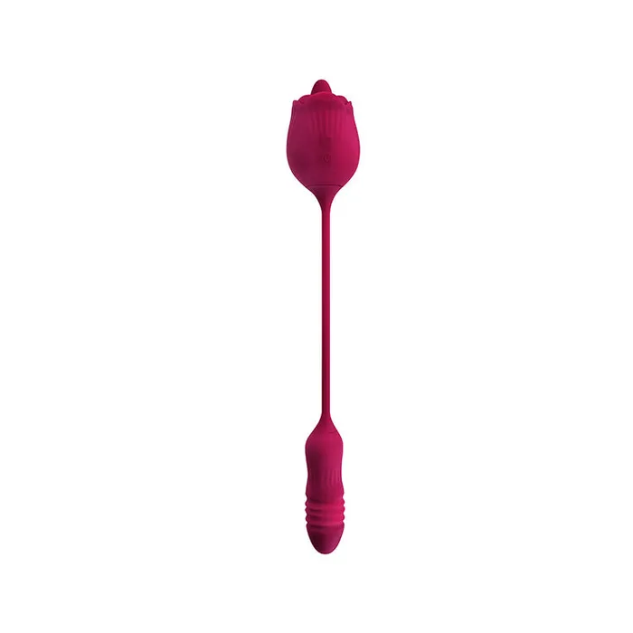 Vibrators Evolved Wild Rose Dual Stimulating Vibrator