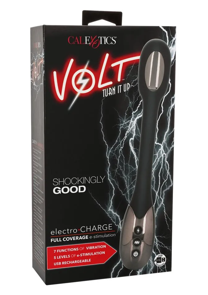 Volt ElectroCharge Rechargeable ElectroStimulating Massager Volt Female Sex Toys