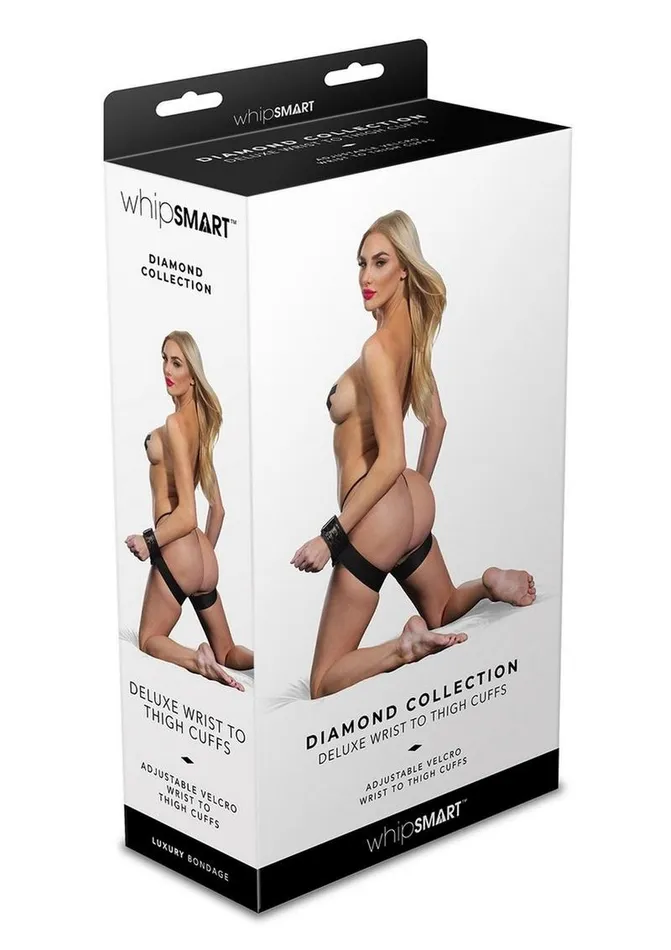 Whipsmart Couples WhipSmart Diamond Wrist to Thigh Cuffs