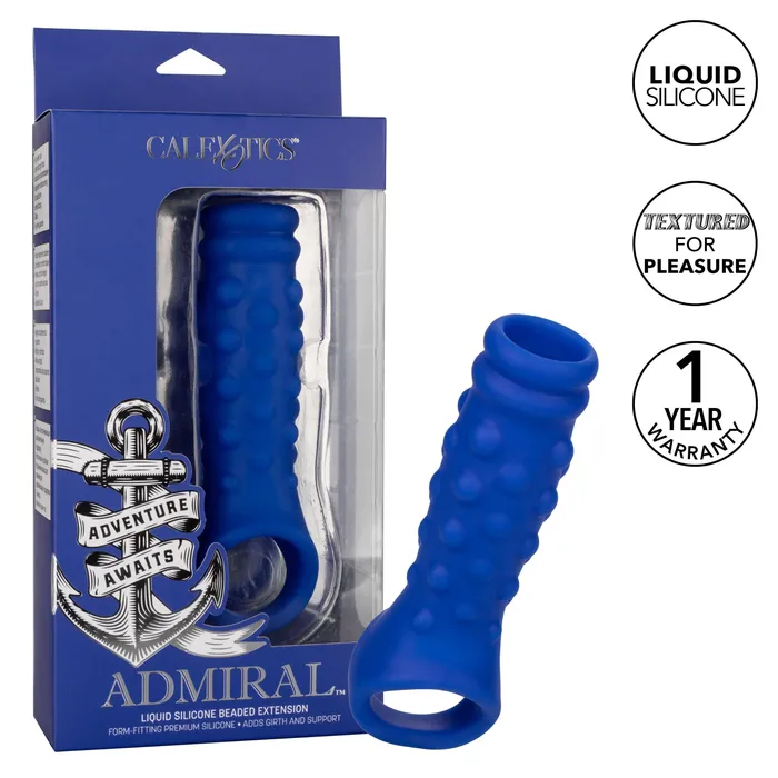 Admiral Liquid Silicone Wave Extension California Exotic Novelties Female Sex Toys