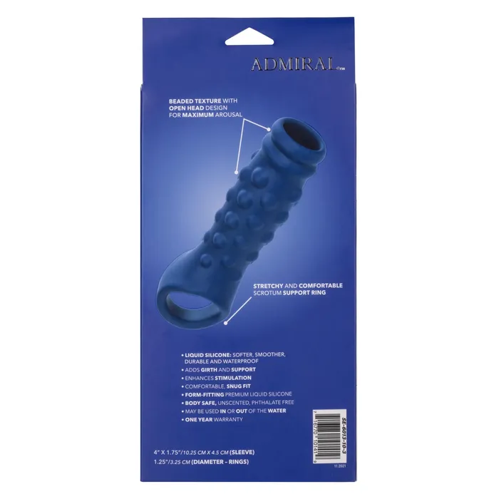 Admiral Liquid Silicone Wave Extension California Exotic Novelties Female Sex Toys