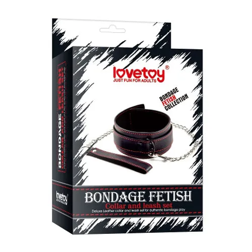 Bondage Fetish Pleasure Collar Lovetoy Couples