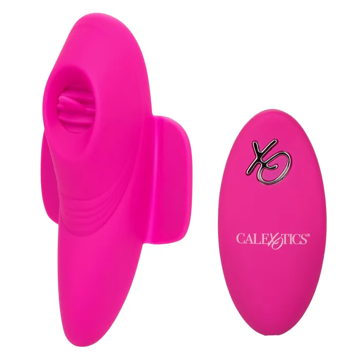 CalExotics Female Sex Toys LockNPlay Remote Flicker Panty Teaser Pink