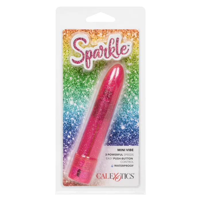 California Exotic Novelties Sparkle Mini Vibe in Pink Vibrators