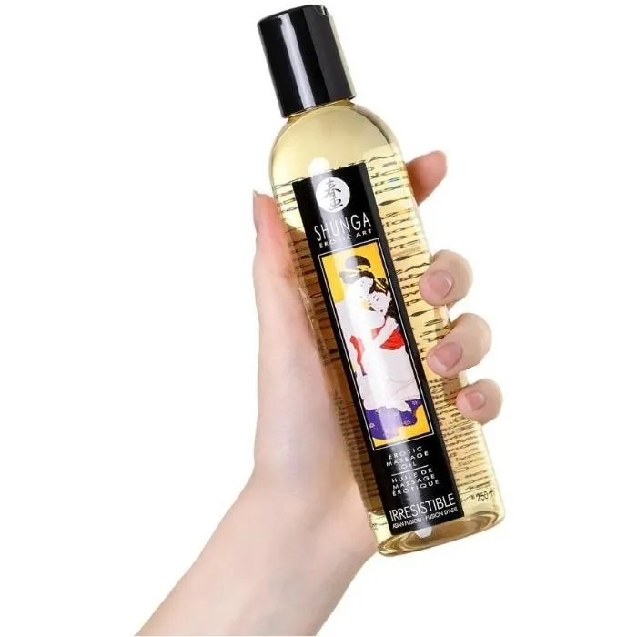 Couples Shunga Massage Oil Irresistible Asian Fuzion 240ml STR