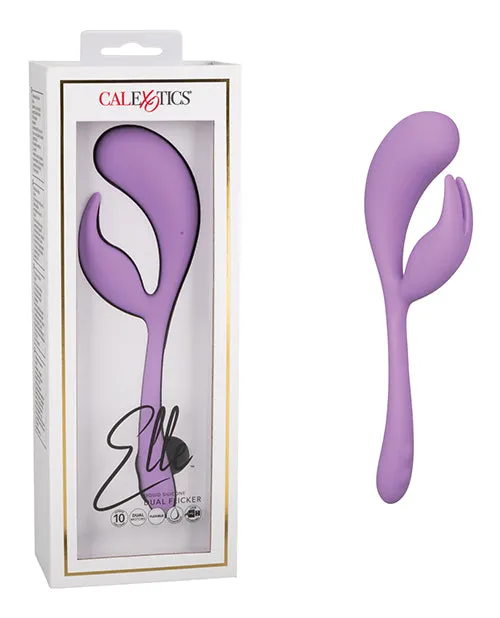 Elle Liquid Silicone Dual Flicker California Exotic Novelties Female Sex Toys Elle Liquid Silicone Dual Flicker California Exotic Novelties Female Sex Toys