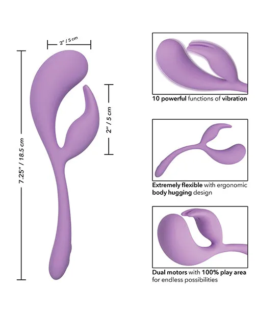 Elle Liquid Silicone Dual Flicker California Exotic Novelties Female Sex Toys Elle Liquid Silicone Dual Flicker California Exotic Novelties Female Sex Toys