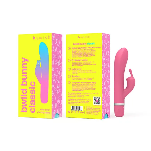 Female Sex Toys B Swish Bwild Classic Bunny Rabbit Vibrator Guava B Swish Female Sex Toys B Swish Bwild Classic Bunny Rabbit Vibrator Guava B Swish
