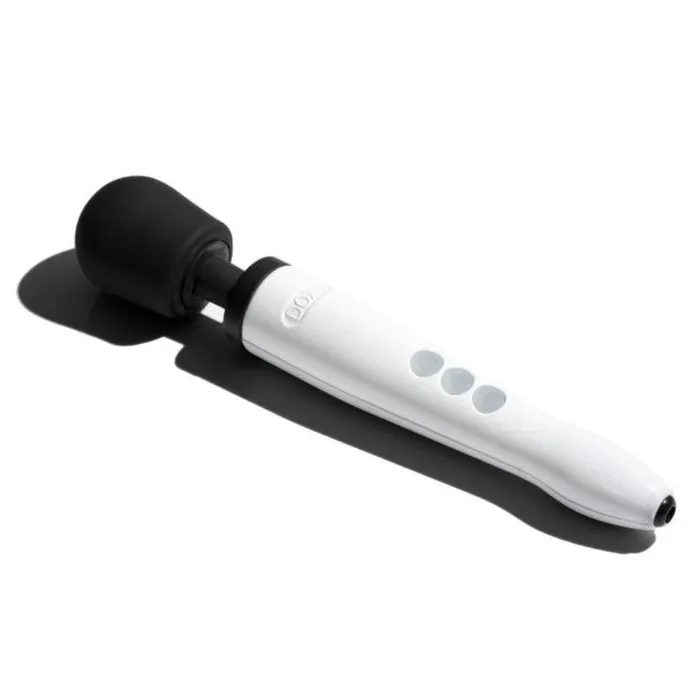 Female Sex Toys Doxy Doxy Die Cast R Rechargeable Wand Star Dust White Female Sex Toys Doxy Doxy Die Cast R Rechargeable Wand Star Dust White