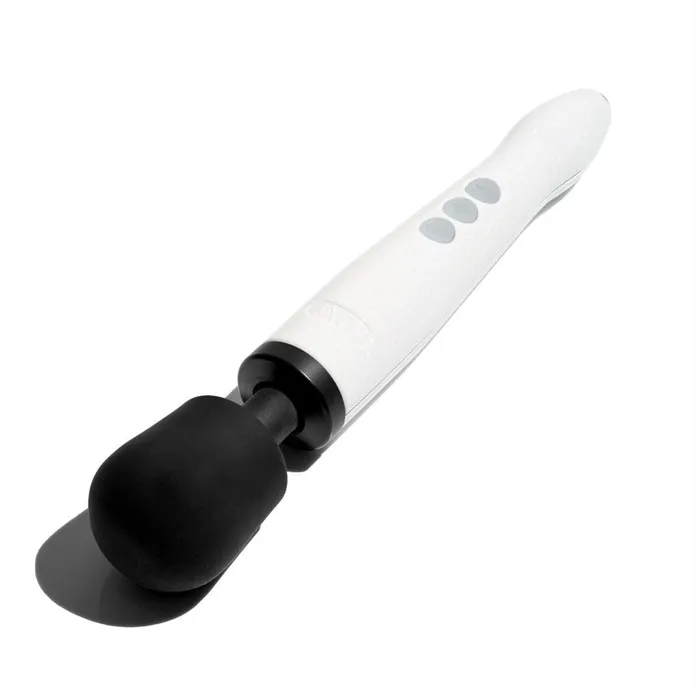 Female Sex Toys Doxy Doxy Die Cast R Rechargeable Wand Star Dust White Female Sex Toys Doxy Doxy Die Cast R Rechargeable Wand Star Dust White