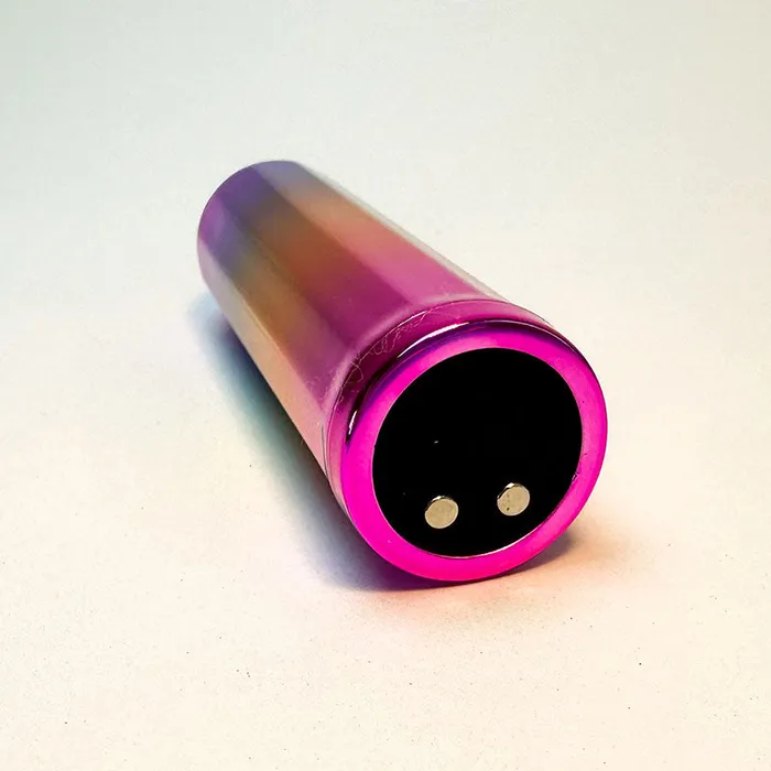 Female Sex Toys KM Global LIP GLOW 10 Function Remote Control Bullet Vibrator 35 Inch