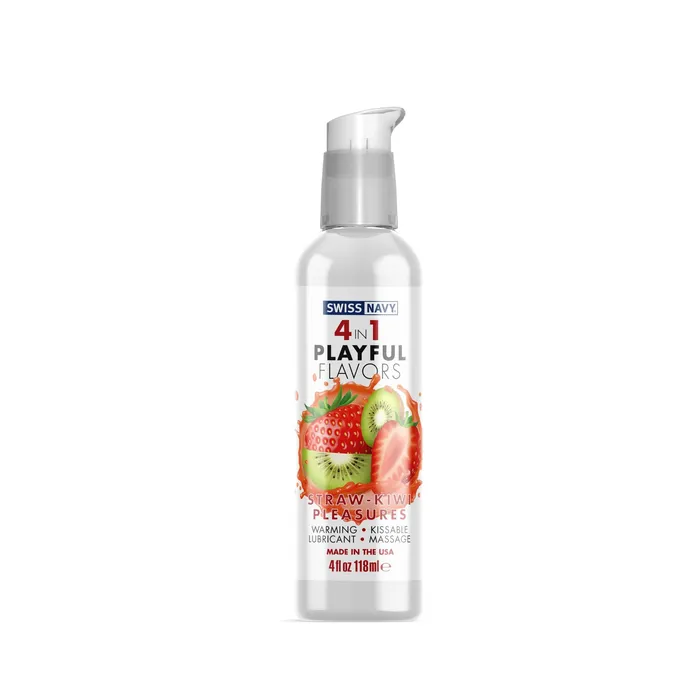 Female Sex Toys MD Science Swiss Navy 4 In 1 Playful Flavors Strawberry Kiwi Pleasure 4oz Female Sex Toys MD Science Swiss Navy 4 In 1 Playful Flavors Strawberry Kiwi Pleasure 4oz