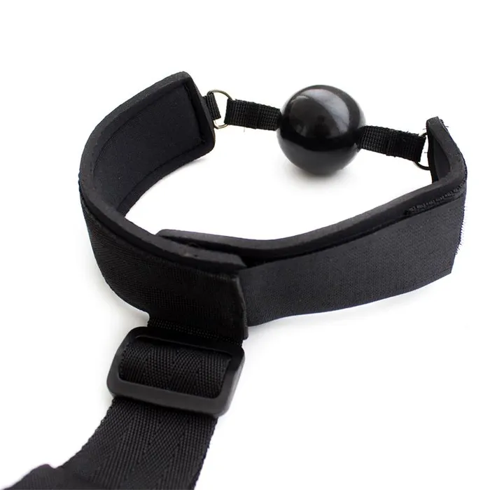 FETISH ADDICT Ball gagManette cinghie costrittive sottomissione Bondage morso bavaglio bdsm Couples