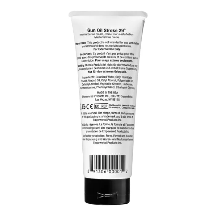 Gun Oil Stroke 29 Cream 200ml HON Couples