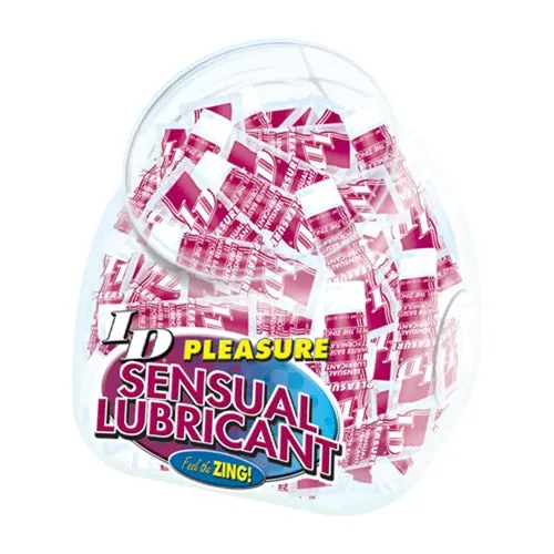 ID Lubricants Female Sex Toys Pleasure 12ml Tube With Jar 72 Pcs