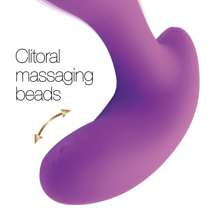 Inmi GPearl 10X GSpot Stimulator With Moving Beads Purple XR Brands Female Sex Toys Inmi GPearl 10X GSpot Stimulator With Moving Beads Purple XR Brands Female Sex Toys