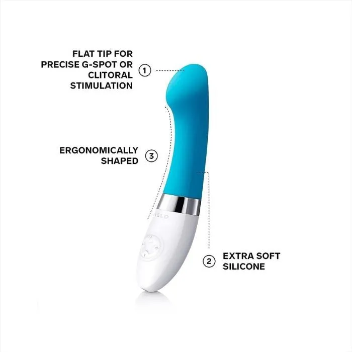 Lelo Lelo Vibrator Gigi 2 Turquoise Female Sex Toys