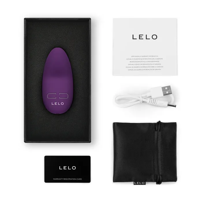 Lelo Lily 3 Luxury Personal Massager Dark Plum Lelo Female Sex Toys Lelo Lily 3 Luxury Personal Massager Dark Plum Lelo Female Sex Toys