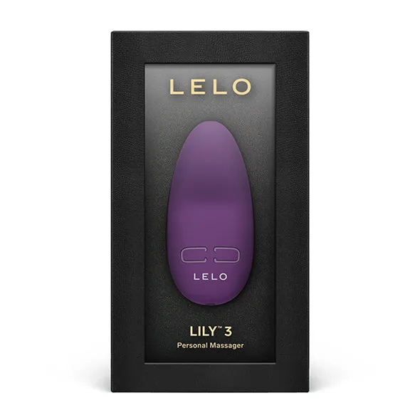 Lelo Lily 3 Luxury Personal Massager Dark Plum Lelo Female Sex Toys Lelo Lily 3 Luxury Personal Massager Dark Plum Lelo Female Sex Toys