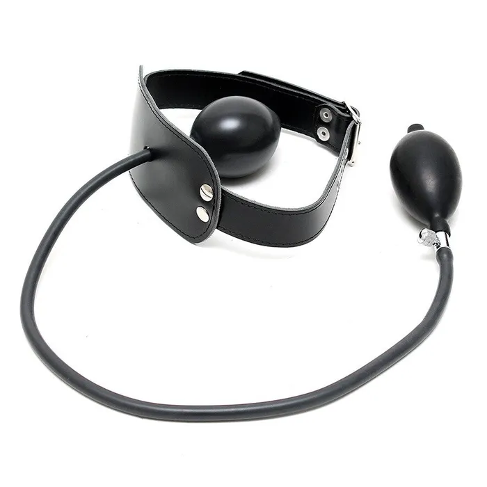 Male Sex Toys Rimba Leather Inflatable Gag