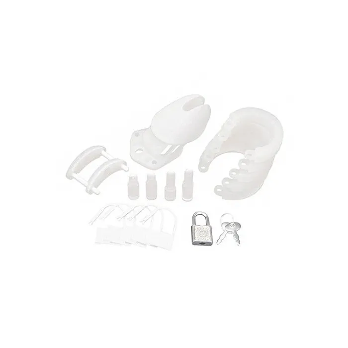 Male Sex Toys Various brands Blue Line Silicone Chastity Cage
