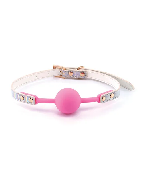 NS Novelties Cosmo Bondage Ball Gag Rainbow Couples