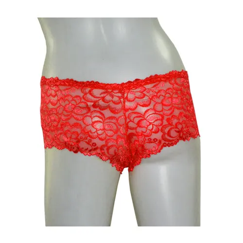 OEM Sexy Lace Boy Short Couples