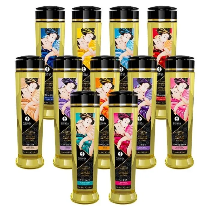 PAR Couples Shunga Massage Oil Sensation Lavender 240ml