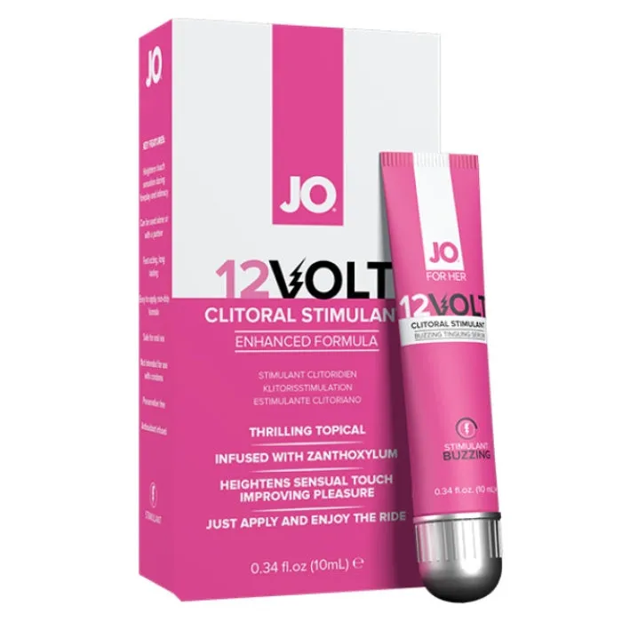 PAR Female Sex Toys System Jo 12Volt Buzzing Clitoral Stimulant 10ml