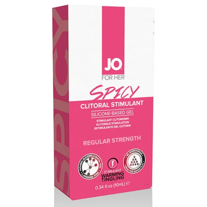 PAR Female Sex Toys System Jo Spicy Warming Clitoral Stimulant 10ml