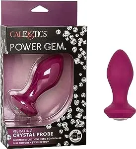 POWER GEM Crystal Probe Purple CALEXOTICS Anal