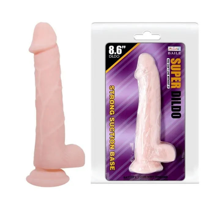PRE Female Sex Toys Super Dildo With Scrotum 86 Inch