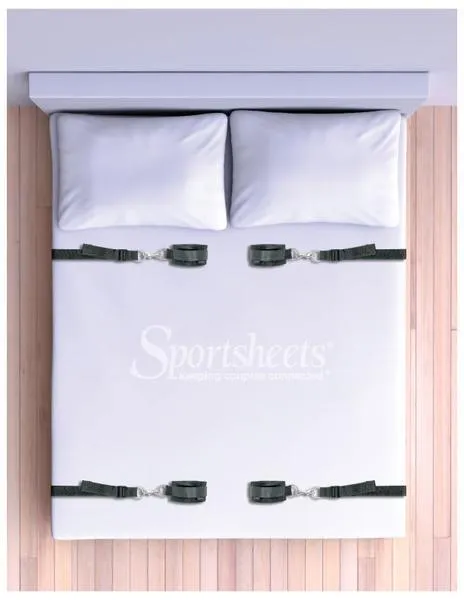 Premium Under The Bed Restraint System Sport Sheets Dildos