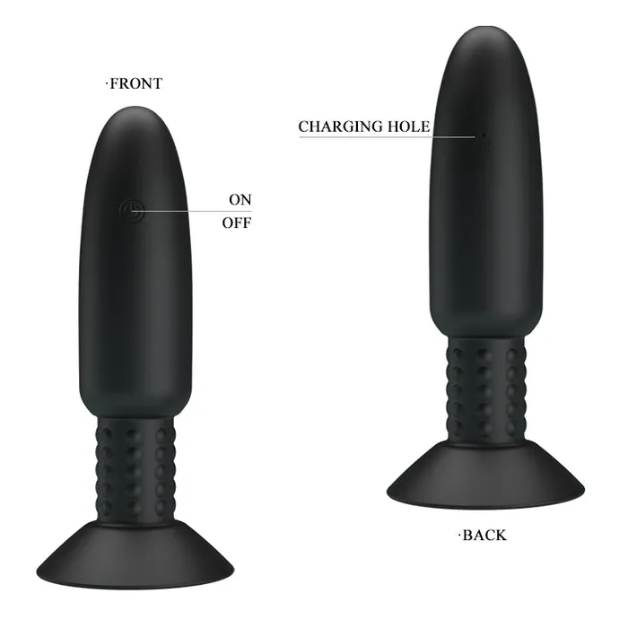 Pretty Love Anal Pretty Love Beaded For Extra Pleasure Butt Plug With Remote