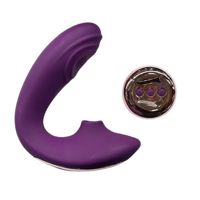 RMT Female Sex Toys GSpot Vibrator with Clitoral Sucker