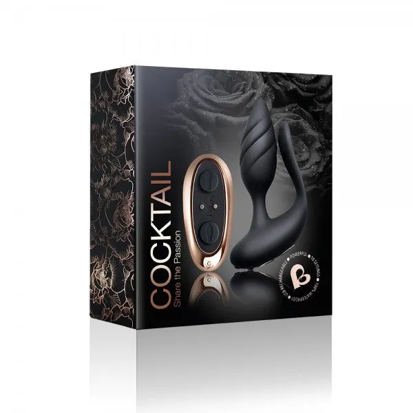 RocksOff Anal RocksOff Cocktail Remote Control Couples Vibe Black RocksOff Anal RocksOff Cocktail Remote Control Couples Vibe Black