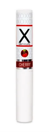 Sensuva Female Sex Toys X on the Lips Balm Electric Cherry 75 Oz
