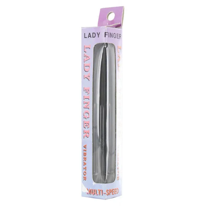 Seven Creations Lady Finger Mini Vibrator Black Female Sex Toys Seven Creations Lady Finger Mini Vibrator Black Female Sex Toys