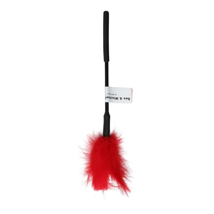 Sport Sheets Vibrators Sex Mischief Feather Tickler 7in Red