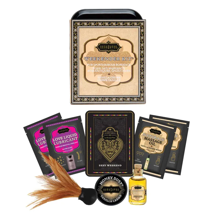 Weekender Kit Vanilla Creme Kama Sutra Dildos