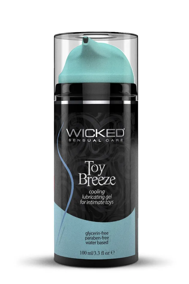 Wicked Sensual Care Couples Toy Breeze Cooling Lubricating Gel for Intimate Toys 33 Fl Oz