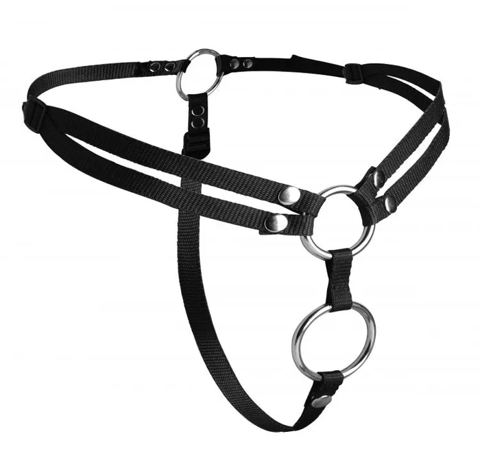 XR Brands Female Sex Toys Strap U Unity Double Penetration Strap On Harness